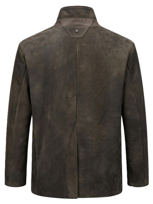 giacca over art. fueg100% pelle ovina Salvatore Santoro | 51160-DBROWN